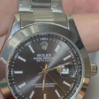 Datejust 41 — Cadran noir